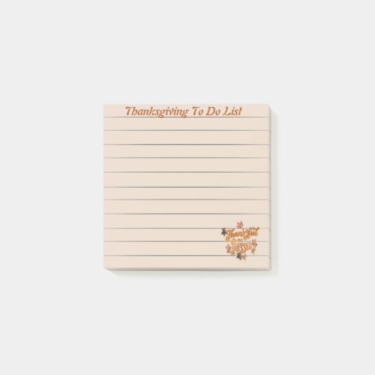 Vielen Dank, dass Sie die Liste "Post-it-Notizen" Post-it Klebezettel (Vorderseite)