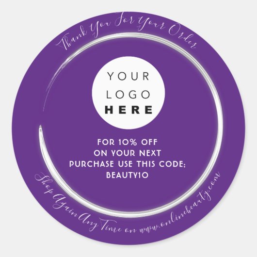 Vielen Dank, dass Sie die Option "Benutzerdefinier Runder Aufkleber (Vorderseite)