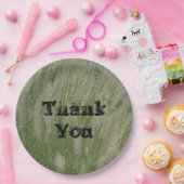 Vielen Dank, dass Sie die Wüstengras hochschätzen Pappteller (Party)