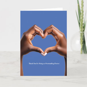 Vielen Dank, dass Sie ein herausragender Arzt sind Dankeskarte