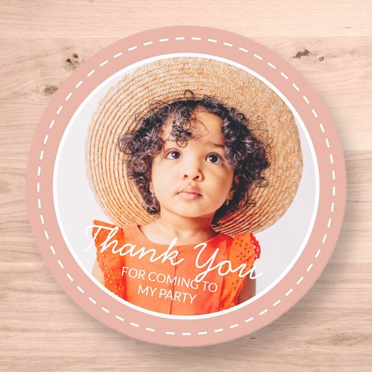 Vielen Dank, dass Sie ein modernes, voreingestellt Runder Aufkleber