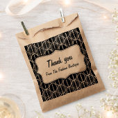 Vielen Dank, dass Sie ein Muster für individuelle  Geschenktütchen (Ausgeschnitten)