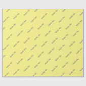 Vielen Dank, dass Sie ein Musterpapier mit Blumenm Geschenkpapier (Flach)