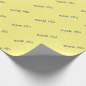 Vielen Dank, dass Sie ein Musterpapier mit Blumenm Geschenkpapier (Ecke)