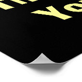 Vielen Dank, dass Sie ein Plakat für zertifizierte (Ecke)