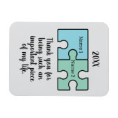 Vielen Dank, dass Sie ein so wichtiges Stück sind Magnet (Horizontal)