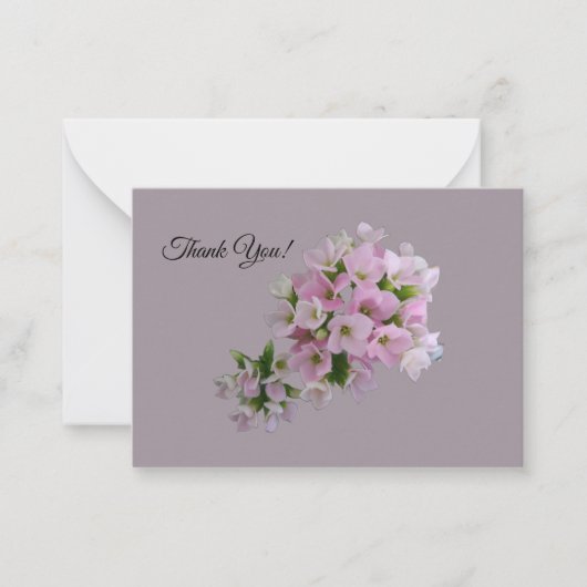 Vielen Dank, dass Sie eine flache Karte haben (Vorderseite)