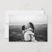 Vielen Dank, dass Sie eine moderne, Minimalistisch Dankeskarte (Rückseite)