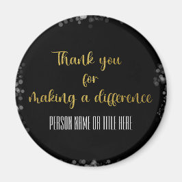 Vielen Dank, dass Sie etwas bewegen Magnet