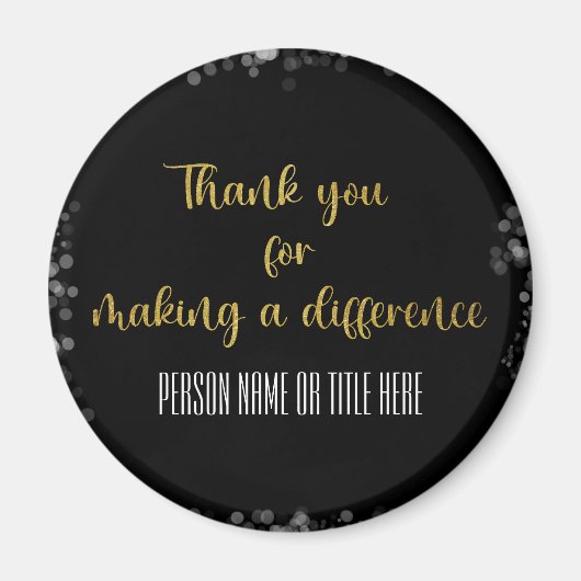 Vielen Dank, dass Sie etwas bewegen Magnet (Vorne)