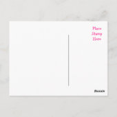 Vielen Dank, dass Sie gerade verheiratet sind Post Postkarte (Rückseite)