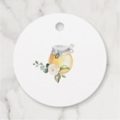 Vielen Dank, dass Sie hier sind und Gefälligkeitst Geschenkanhänger (Rückseite)