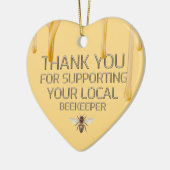 Vielen Dank, dass Sie Honey Tropfen Gelbe Ornament (Links)