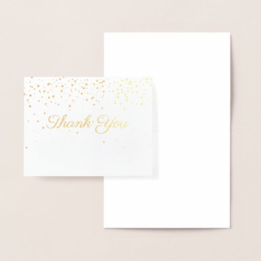 Vielen Dank, dass Sie Ihre Card Gold verfälscht ha Folienkarte (Anzeige)