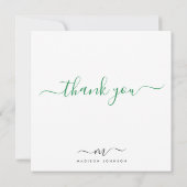 Vielen Dank, dass Sie in der Stadt Gartenarbeit Fr Karte (Rückseite)