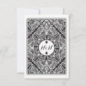 Vielen Dank, dass Sie Karten spielen King Queen Ac (Rückseite)