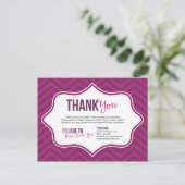 Vielen Dank, dass Sie Kartenpostkarten haben Postkarte (Stehend Vorderseite)