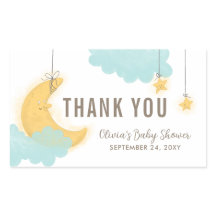 Vielen Dank, dass Sie lächeln Mond Stars Clouds Ba