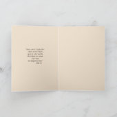 Vielen Dank, dass Sie meine gottelterne Taufkirche Einladung (Innenseite)