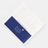 Vielen Dank, dass Sie mit uns feiern... Serviette (Ecke)