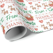 Vielen Dank, dass Sie nett vom Weihnachtswrapping Geschenkpapier (Rolleneckpunkt)