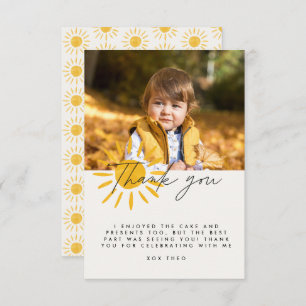 Vielen Dank, dass Sie niedlich Spaß haben Wasserfa Dankeskarte