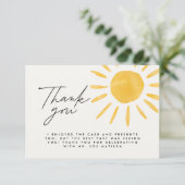 Vielen Dank, dass Sie niedlich Spaß haben Wasserfa Dankeskarte (Stehend Vorderseite)