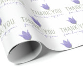 Vielen Dank, dass Sie Papier bearbeitet haben Geschenkpapier (Rolleneckpunkt)