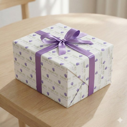 Vielen Dank, dass Sie Papier bearbeitet haben Geschenkpapier