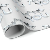 Vielen Dank, dass Sie Papier umblättern Geschenkpapier (Rolleneckpunkt)