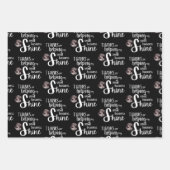 Vielen Dank, dass Sie Papierblätter umblättern Geschenkpapier Set (Vorderseite 2)