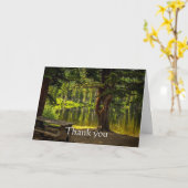 Vielen Dank, dass Sie Phantastischer Trees Wildern Karte (Gelbe Blume)