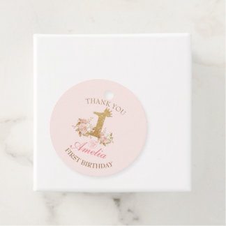 Vielen Dank, dass Sie Pink Gold Crown Princess 1.  Geschenkanhänger