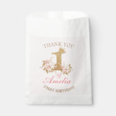 Vielen Dank, dass Sie Pink Gold Crown Princess 1. Geschenktütchen (Vorderseite)