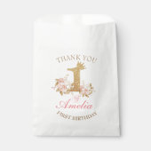 Vielen Dank, dass Sie Pink Gold Crown Princess 1.  Geschenktütchen (Vorderseite)