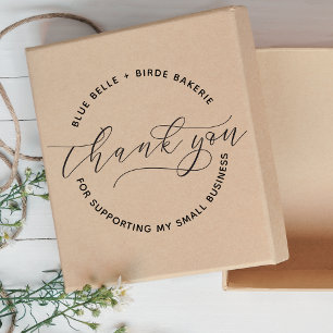 Vielen Dank, dass Sie Script Baked Goods Bakery Bu Permastempel