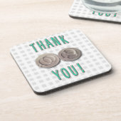 Vielen Dank, dass Sie selbst Einladungs-Embryonen Untersetzer (Linke Seite)