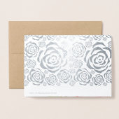 Vielen Dank, dass Sie sich für die Hochzeitskarten Folienkarte (Rückseite mit Umschlag)