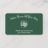 🌺 🌿 Vielen Dank, dass Sie sich für unseren Flori Visitenkarte (Vorderseite)