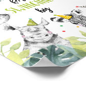 Vielen Dank, dass Sie sich von Safari Boy Birthday Poster (Ecke)
