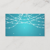 Vielen Dank, dass Sie Sparkling String Türkis einf Begleitkarte (Rückseite)