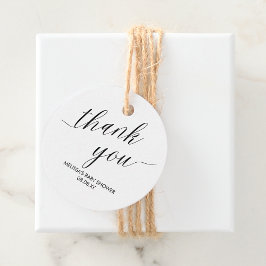 Vielen Dank, dass Sie Tags Moderne Minimalistisch Geschenkanhänger