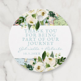 Vielen Dank, dass Sie Teil unserer Reise-Karte sin Geschenkanhänger