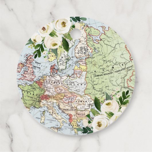 Vielen Dank, dass Sie Teil unserer Reise-Karte sin Geschenkanhänger (Rückseite)