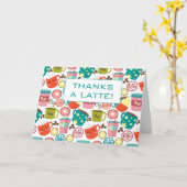 Vielen Dank, dass Sie uns danken Karte (Gelbe Blume)