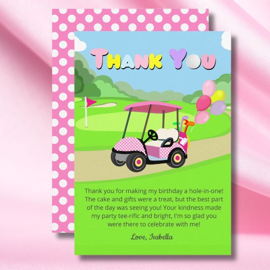 Vielen Dank, dass Sie uns zum Geburtstag Polka Dot Dankeskarte