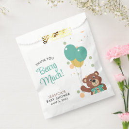 Vielen Dank, dass Sie viel Niedliches Baby Bear Ge Geschenktütchen
