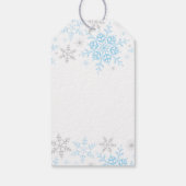 Vielen Dank, dass Sie viel Schnee Winter ONEderlan Geschenkanhänger (Rückseite)