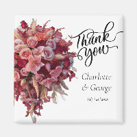 Vielen Dank, dass Sie Wedding Bouquet Blume Gastge