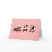 Vielen Dank, dass Sie Weihnachtszug fahren